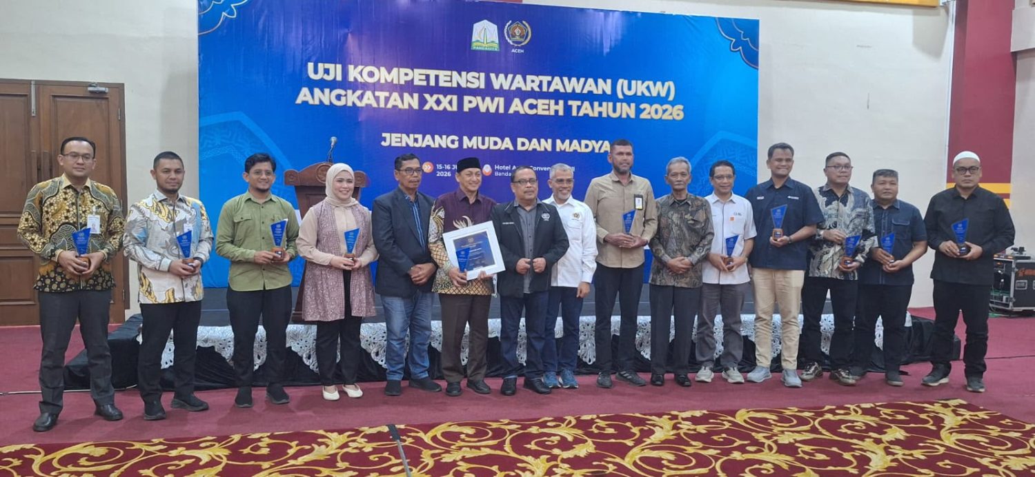 PWI Aceh Gelar UKW untuk Tingkatkan Kompetensi Wartawan di Era Digital