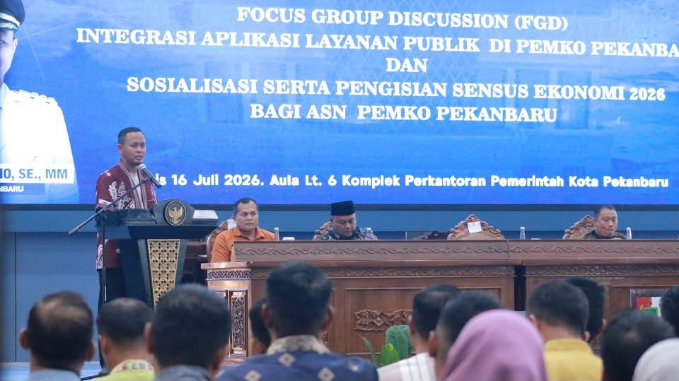 Pemko Pekanbaru Dorong Digitalisasi Layanan Publik Melalui Integrasi Super App