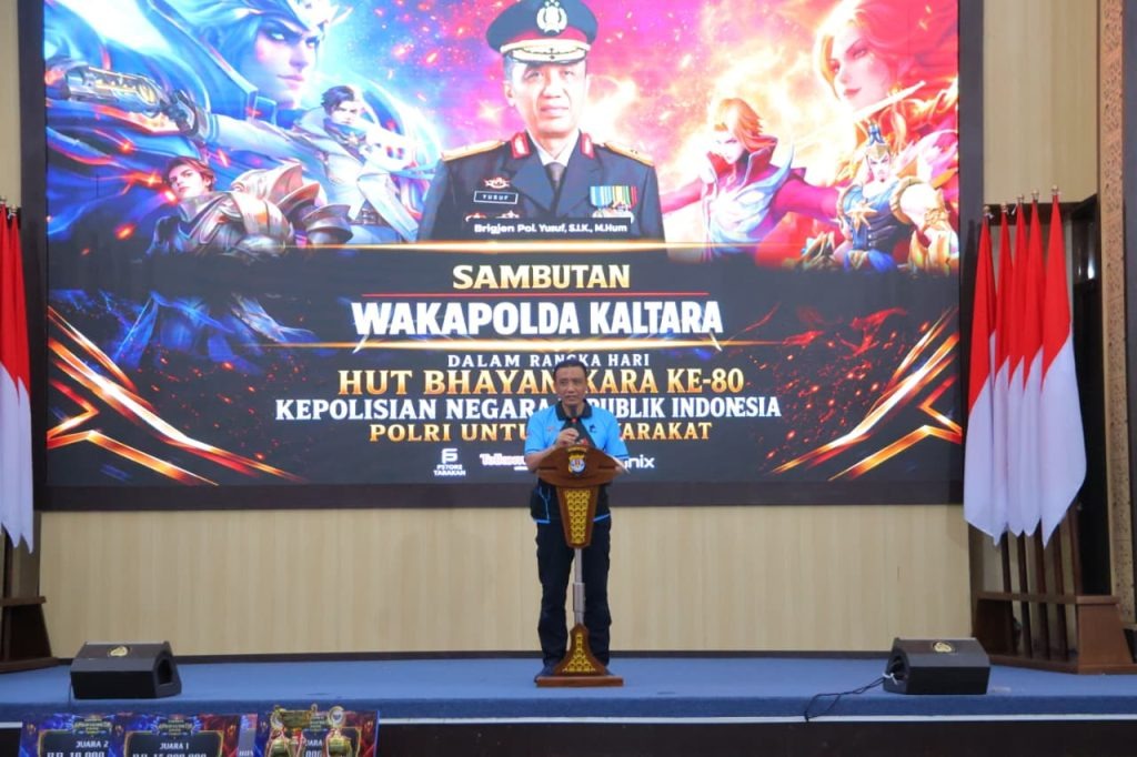 Kapolda Kaltara Gelar Turnamen E-Sports untuk Peringati Hari Bhayangkara ke-80