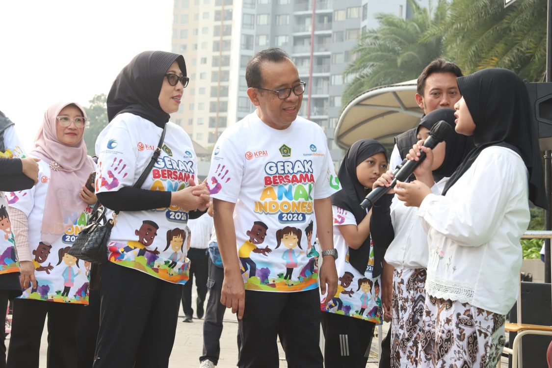 Menko PMK Ajak Anak-Anak Berani Melaporkan Kekerasan