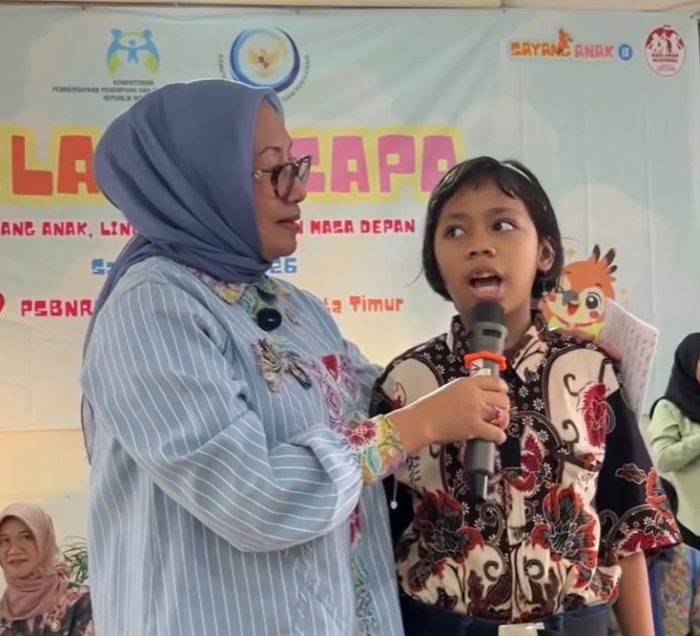 Menteri PPPA Dorong Anak Indonesia Menjadi Generasi Peduli dan Aman