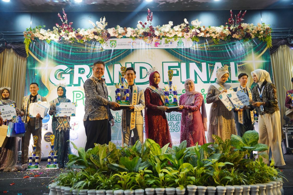 Raffa Arkandi dan Siti Fatimah Terpilih Sebagai Putra Putri Pariwisata Balangan 2026