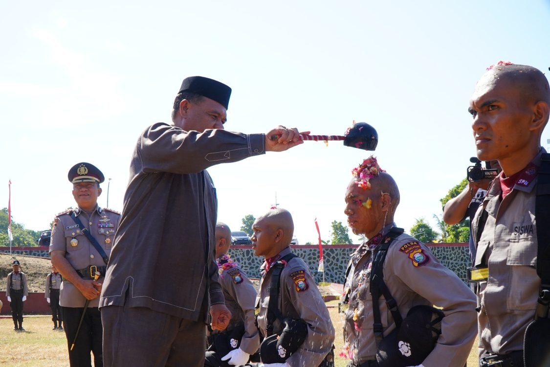 Pesan Penting untuk Calon Bintara Polri Asal Tidore di SPN Polda Maluku Utara