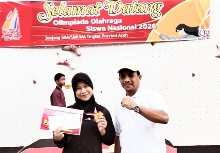 Dwi Honey Mariska dari Aceh Lolos ke O2SN Nasional 2026