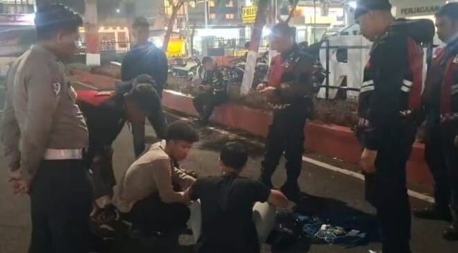 Polres Cianjur Tangkap Pelaku Freestyle Motor di Jalan Raya