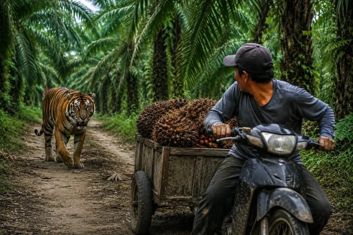 Harimau Sumatra Terlihat Lagi di Siak, Warga Minta Tindakan Cepat