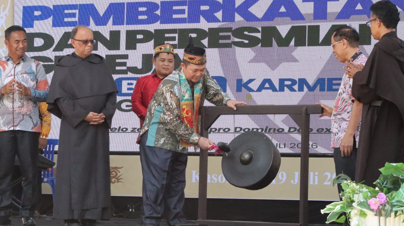 Gereja Maria Bunda Karmel Kasongan Resmi Diberkati, Simbol Kebersamaan Umat