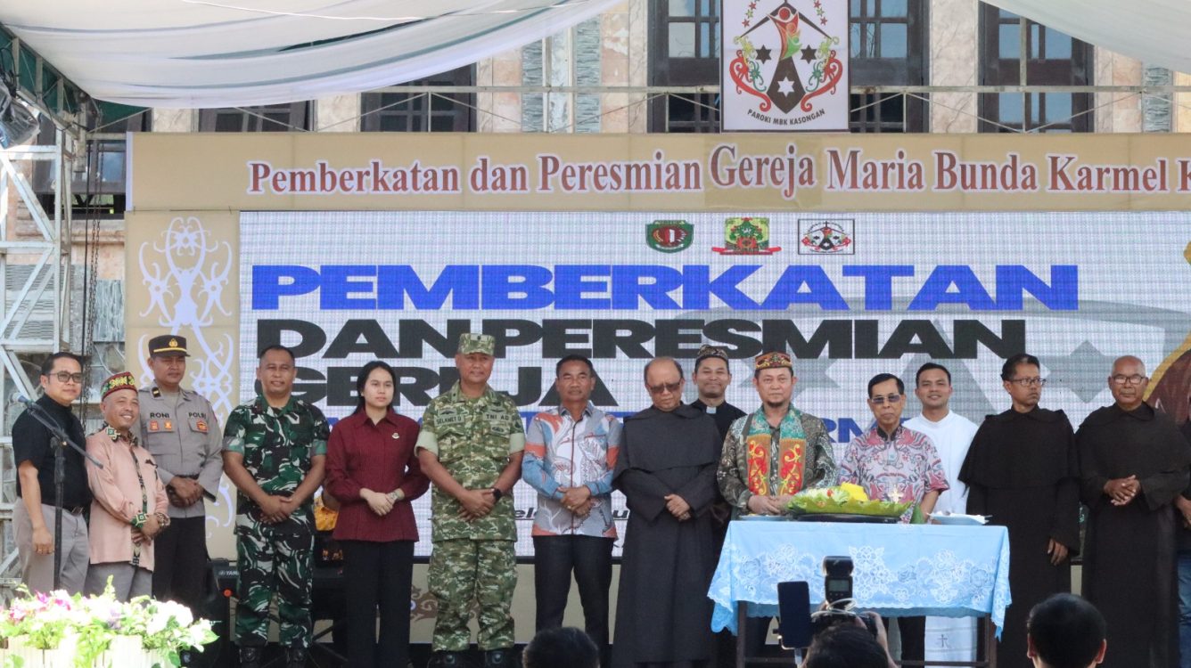 Gereja Maria Bunda Karmel Kasongan Diresmikan, Tingkatkan Kerukunan di Katingan