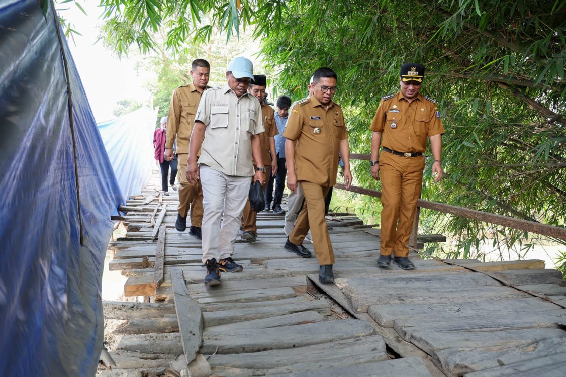 Gubernur Banten Pantau Kemajuan Pembangunan Jembatan Piano