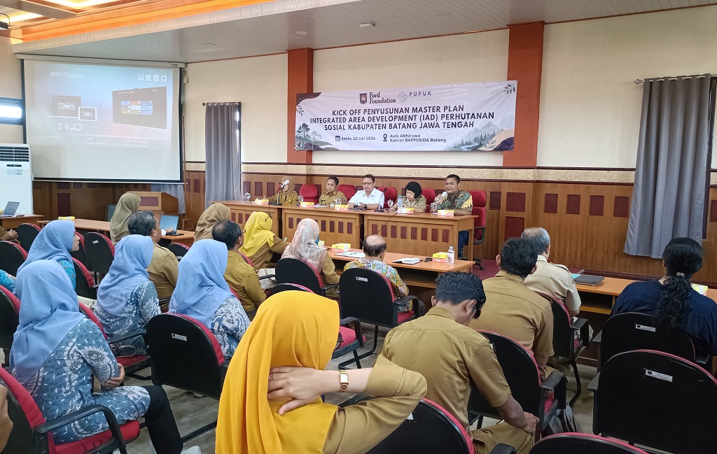 Penyusunan Masterplan IAD Perhutanan Sosial di Batang Dimulai