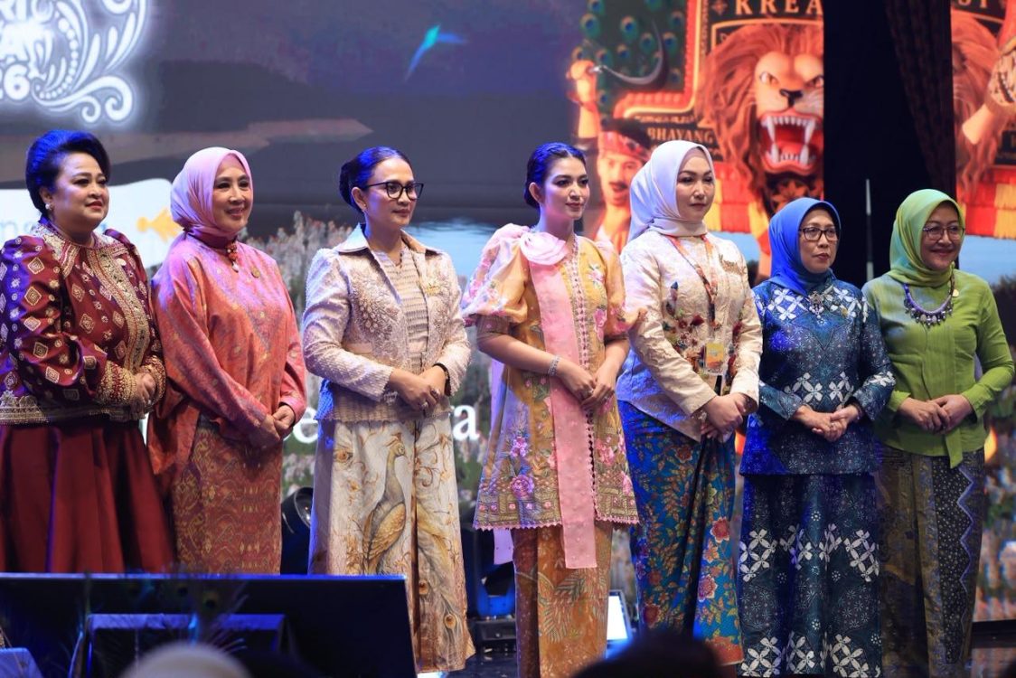 Selvi Gibran Resmi Buka Bazar Kreasi Bhayangkari Nusantara 2026 di Jakarta