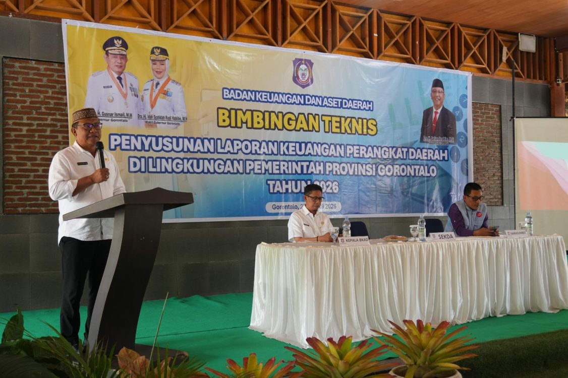 Sekda Gorontalo Tekankan Pentingnya Pelaporan Keuangan dalam Tata Kelola Pemerintahan