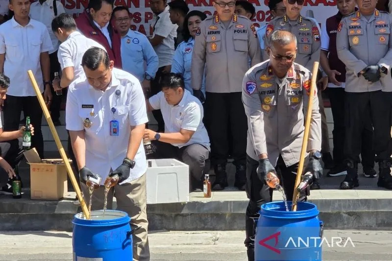 Polda Jawa Tengah Sita 4,69 Kg Sabu-sabu dalam Operasi Pekat Candi