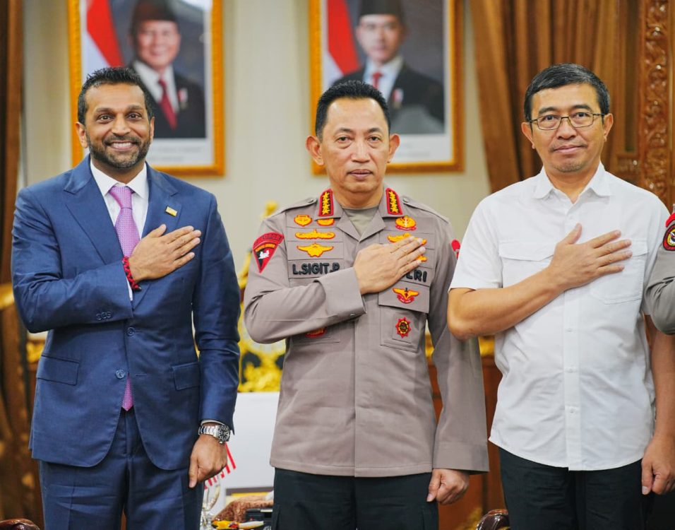 Kapolri dan Direktur FBI Bahas Penguatan Kerja Sama Hadapi Kejahatan Transnasional