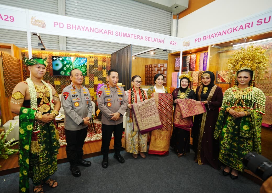 Polda Sumsel Dukung Bazar Kreasi Bhayangkari Nusantara untuk Promosi UMKM