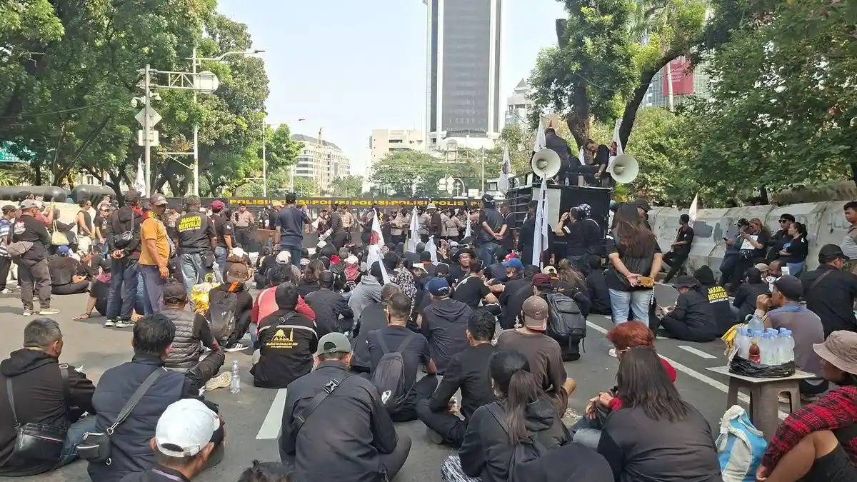 Pengamanan Ketat untuk Aksi Unjuk Rasa di Gambir dan DPR RI, Polisi Siapkan Jalur Alternatif