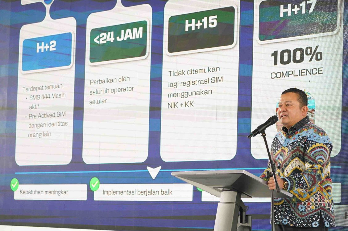 Kemkomdigi Instruksikan Penutupan Registrasi SIM Non-Biometrik