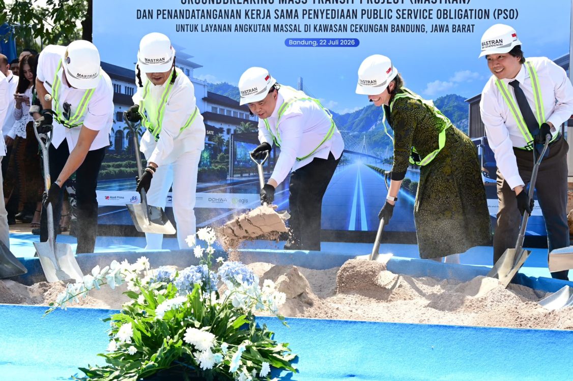 Pembangunan Sistem BRT di Cekungan Bandung Resmi Dimulai