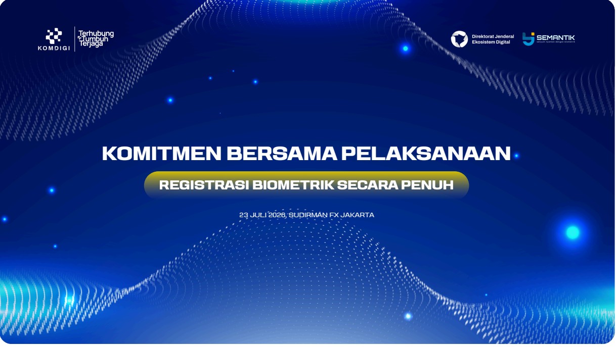 Kemkomdigi dan Operator Seluler Sepakati Registrasi Biometrik untuk Keamanan Data