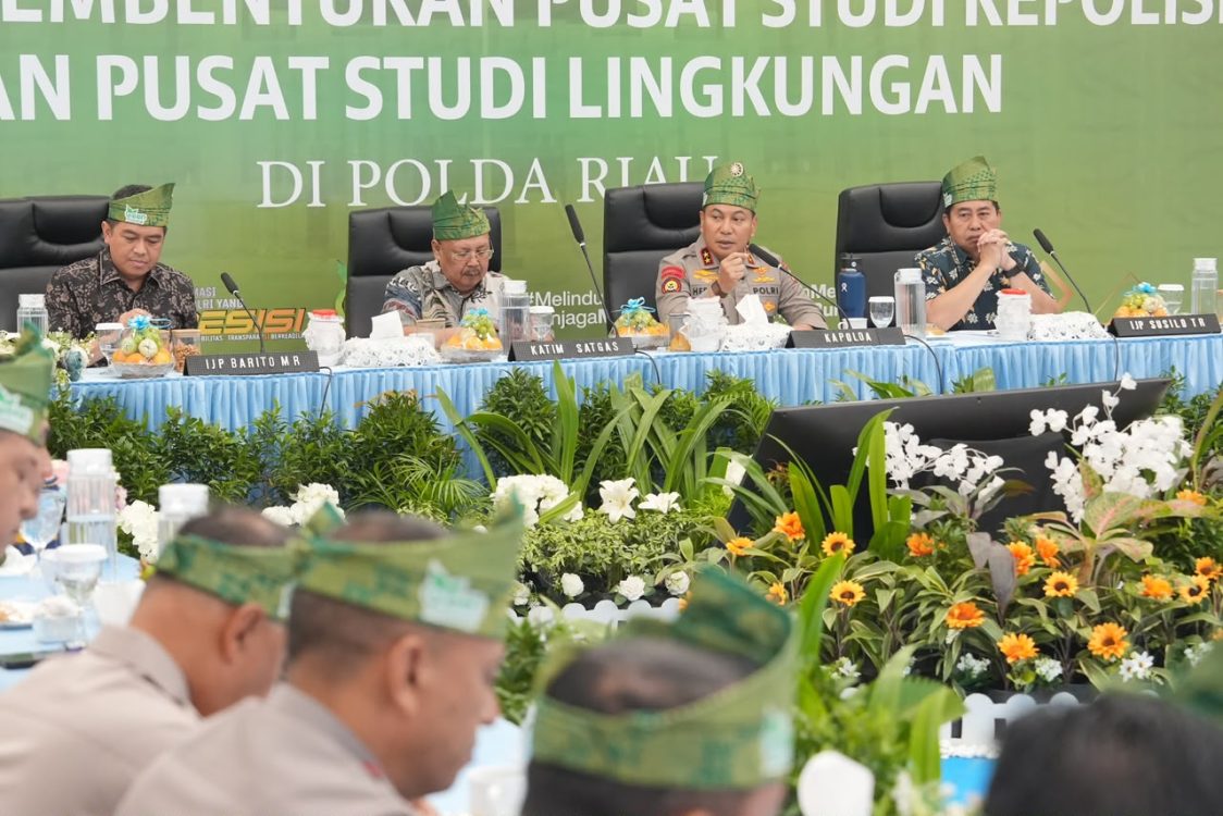 Riau Inisiasi Pusat Studi Kepolisian dan Lingkungan, Green Policing Diperkuat