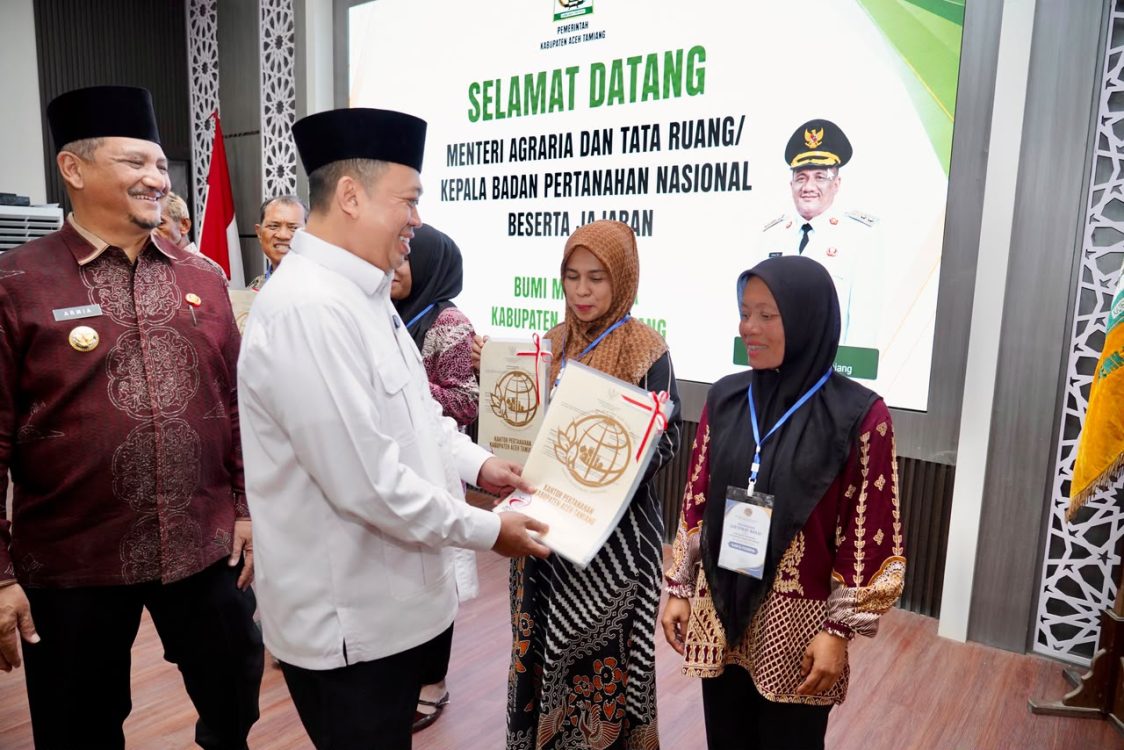 Kementerian ATR/BPN Targetkan Penyelesaian 2.000 Sertifikat di Aceh Tamiang Akhir 2026