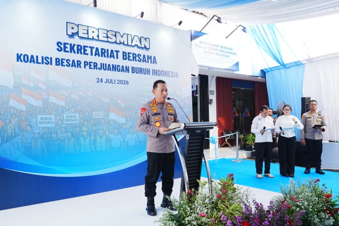 Kapolri Dorong Sinergi Buruh dan Investasi untuk Pertumbuhan Ekonomi