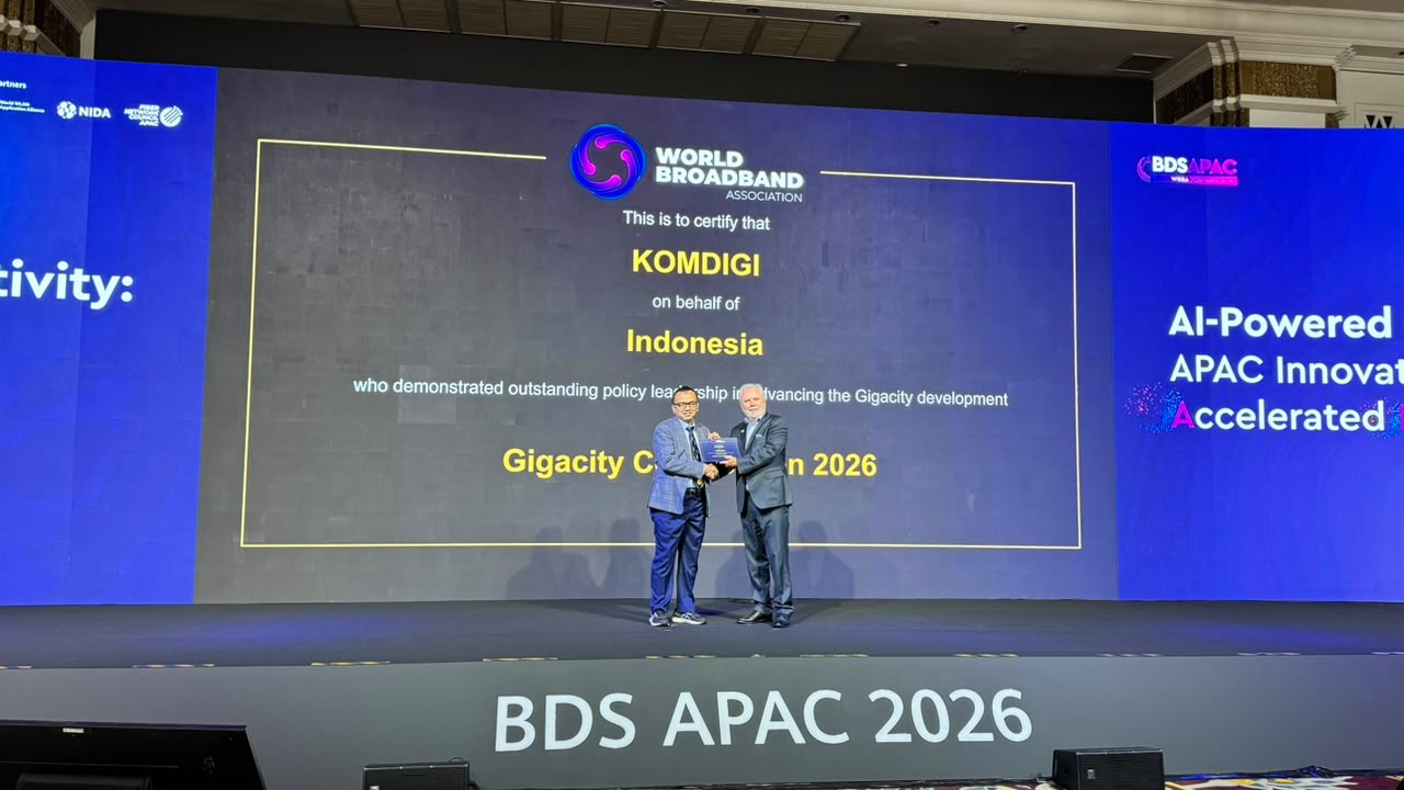 Indonesia Raih Pengakuan Internasional untuk Infrastruktur Digital