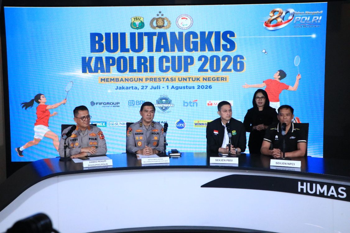 Kejuaraan Bulu Tangkis Kapolri Cup 2026 Akan Digelar, Atlet Muda dan Disabilitas Terlibat