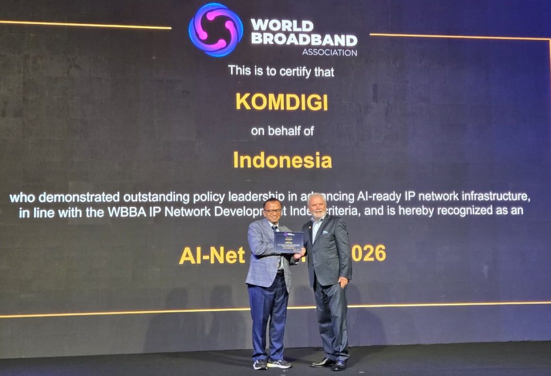 Indonesia Raih Pengakuan Internasional atas Kesiapan Infrastruktur Digital