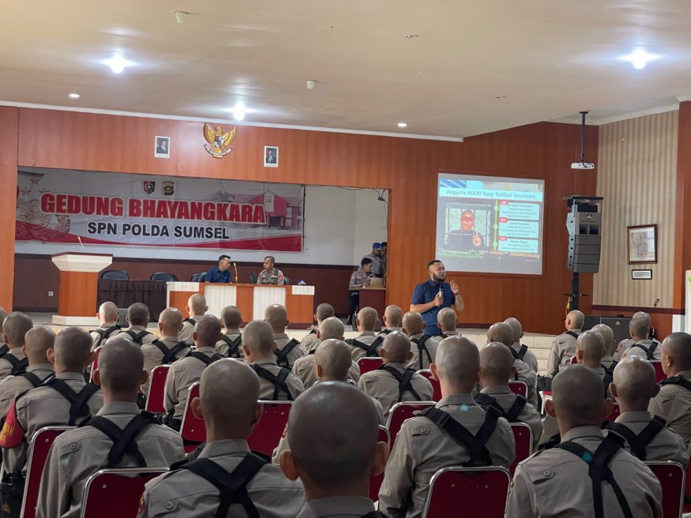 Sosialisasi Pencegahan Paham IRET untuk 131 Calon Bintara Polri di Sumsel