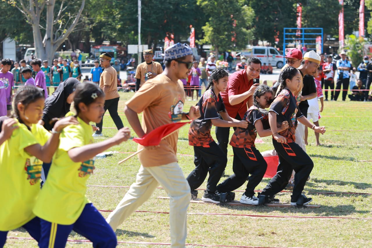 Festival Permainan Tradisional Hidupkan Kembali Keceriaan Anak di Banyuwangi
