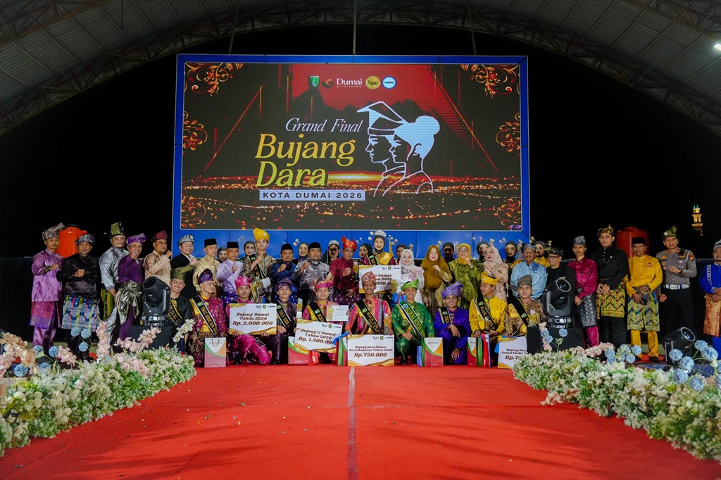 Bujang Dara Dumai 2026 Ditetapkan sebagai Duta Wisata dan Budaya