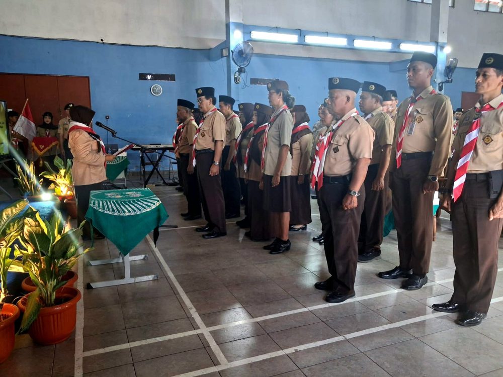 Pelantikan Pengurus Mabiran dan Kwarran Gamping di Sleman