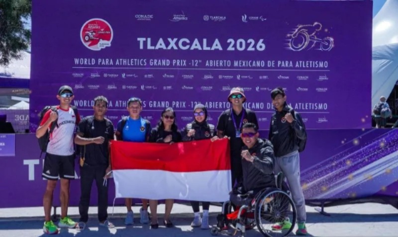 Indonesia Borong 16 Medali di World Para Athletics Grand Prix 2026