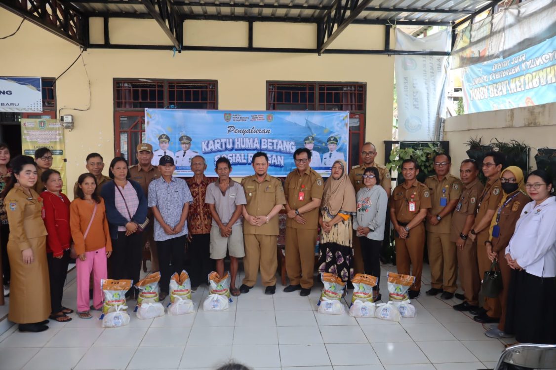 Ribuan Keluarga di Katingan Terima Bantuan Pangan dari Program KHBS