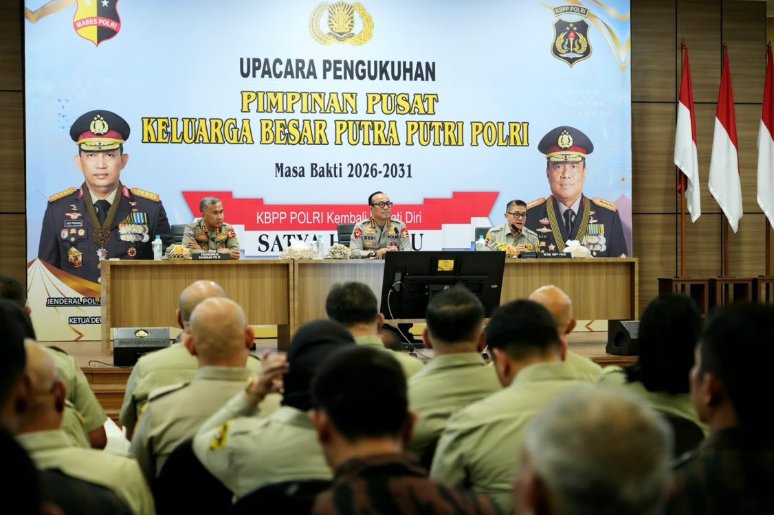 Wakapolri Resmi Lantik Pengurus KBPP Polri 2026–2031, Fokus pada Pengembangan SDM