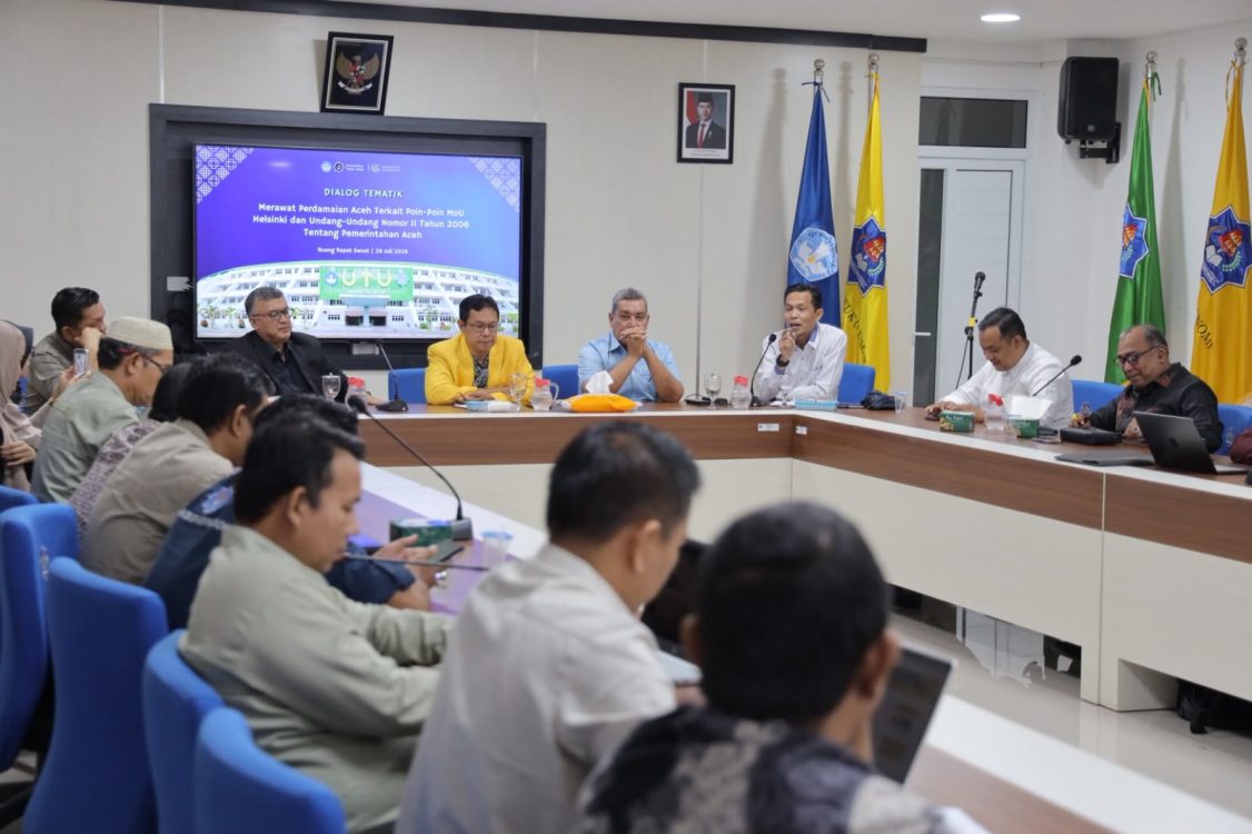 Lembaga Wali Nanggroe dan Akademisi UTU Kolaborasi untuk Implementasi MoU Helsinki
