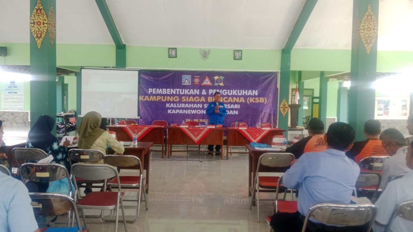 KSB Sari Migunani Sleman Siapkan Peta Risiko Bencana