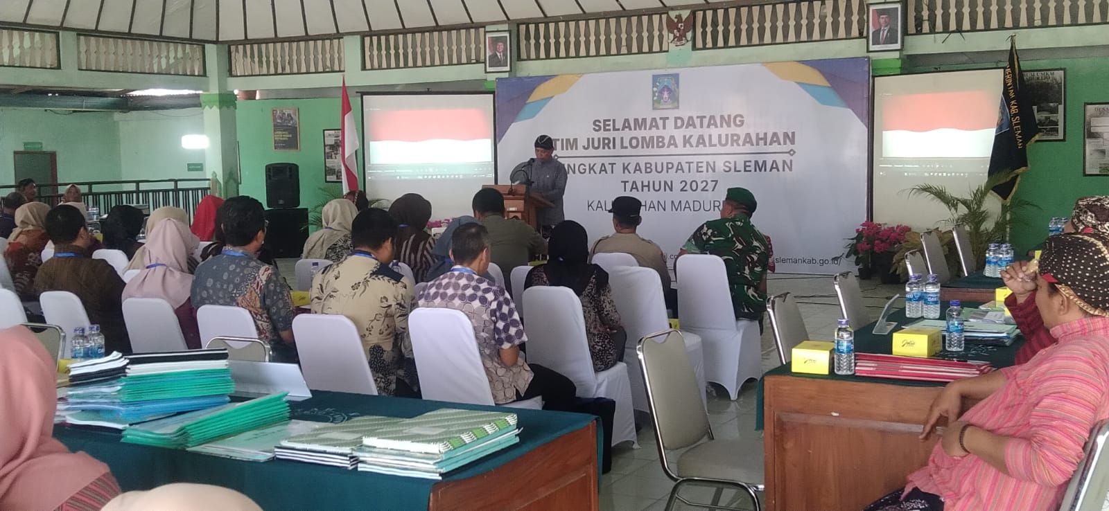 Tim Juri Lomba Kalurahan Sleman Lakukan Klarifikasi di Madurejo