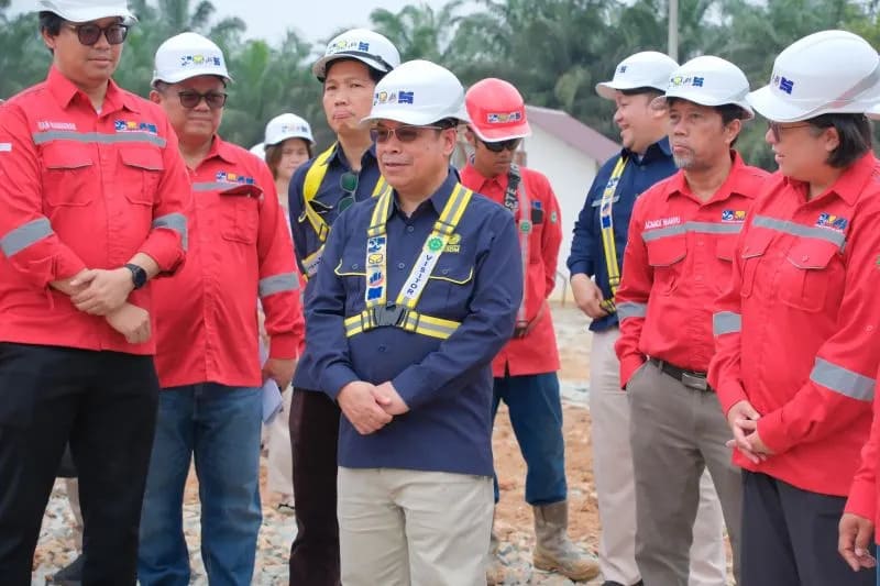 Proyek Pipa Gas Dumai-Sei Mangkei Capai Kemajuan 32 Persen