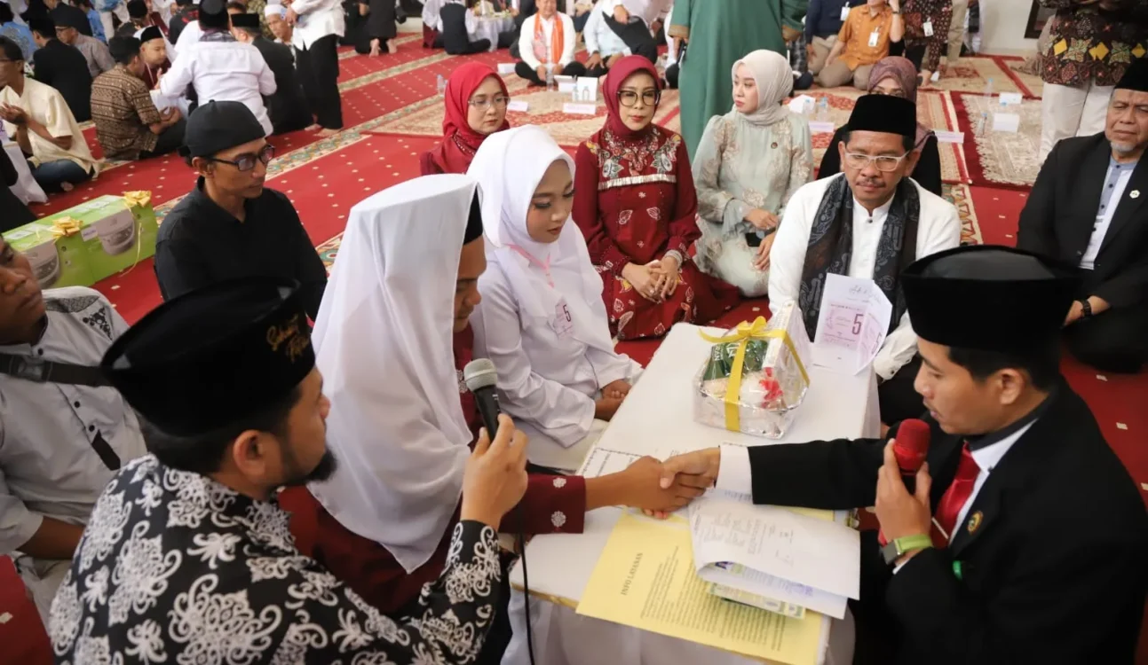 30 Pasangan Ikuti Festival Kawinan Tanah Abang, Pengantin: Kami Berterima Kasih