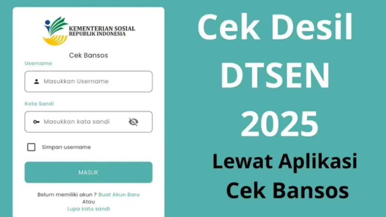 Cek Data Tunggal Sosial dan Ekonomi Nasional