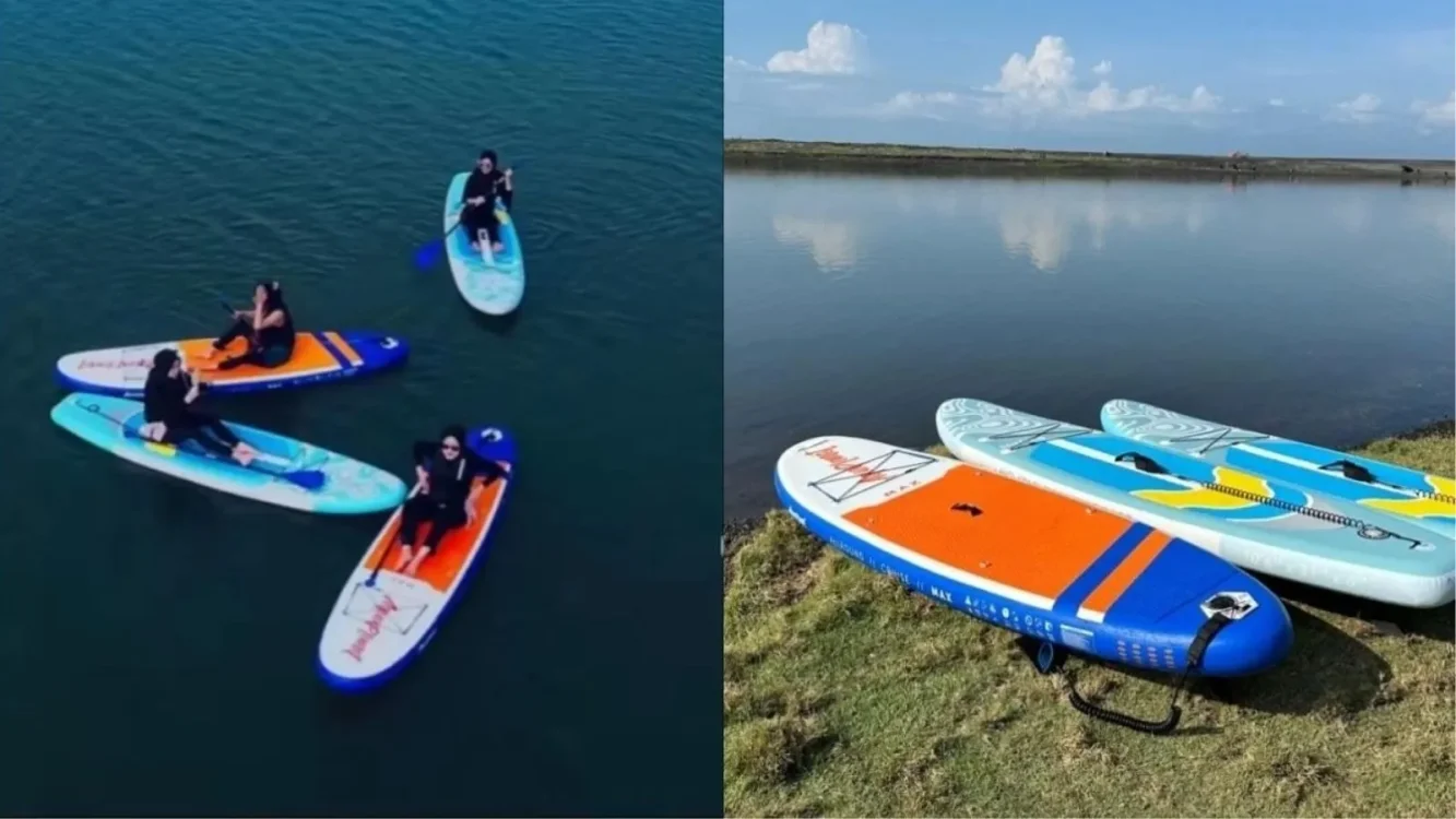 Dari Konten Viral Jadi Destinasi Wisata, Kisah Paddle Board Baros di Sungai Opak