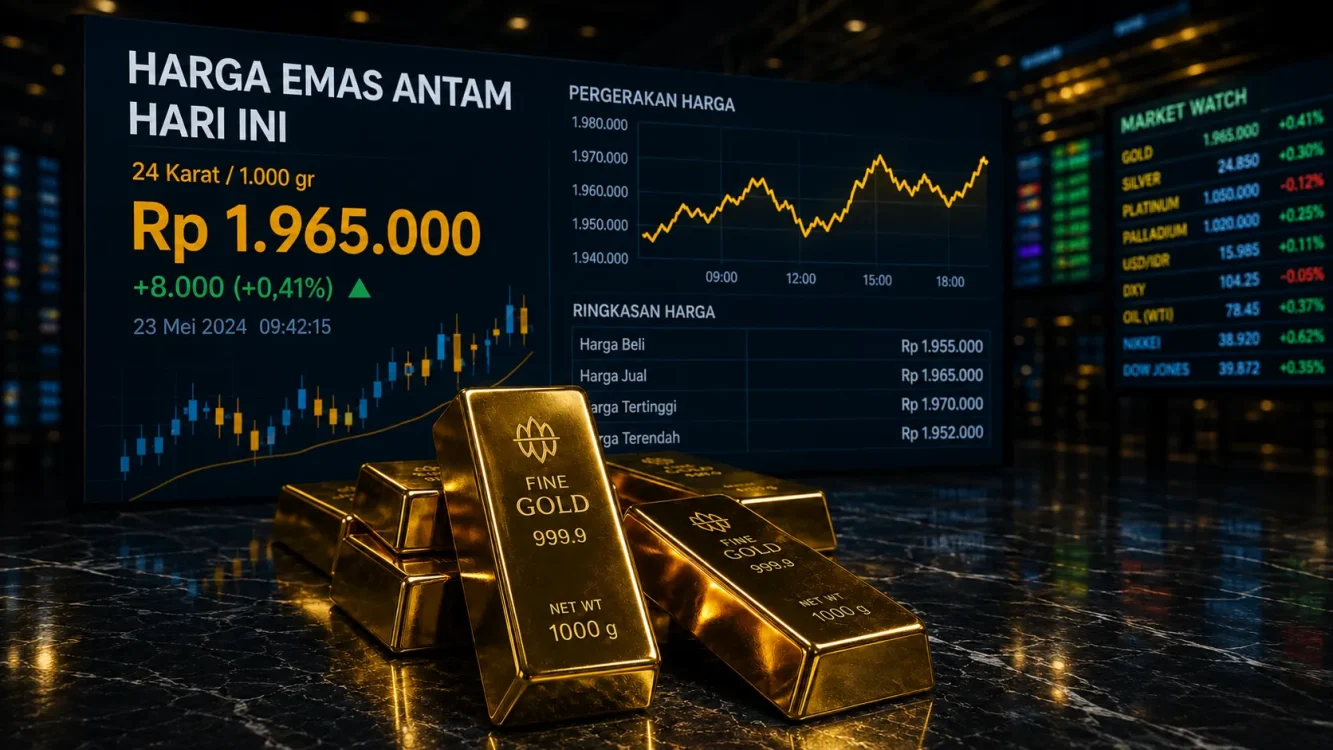 Harga Emas Antam 17 Agustus 2026 Menanti Update, Ini Acuan Terbarunya