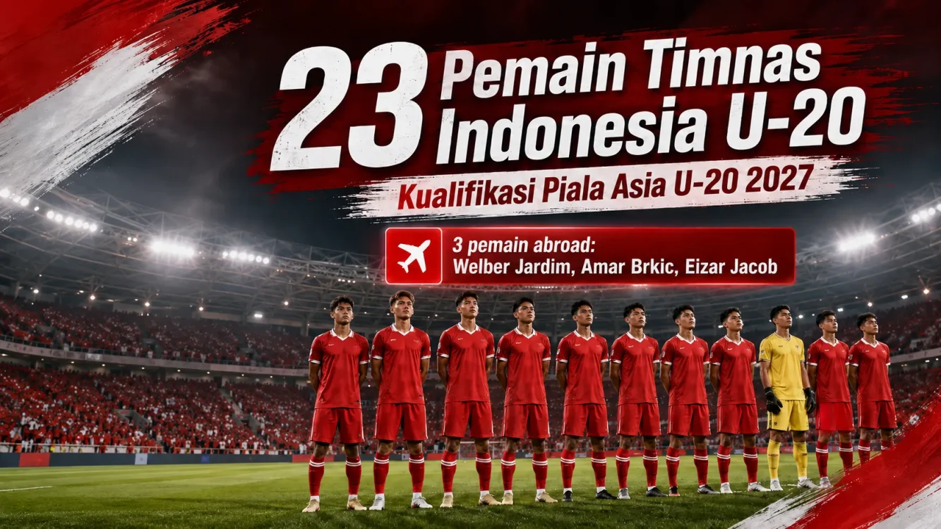 Jadwal Timnas U20 Indonesia Lengkap, Cek Tanggal Laga dan Lawan di Grup H