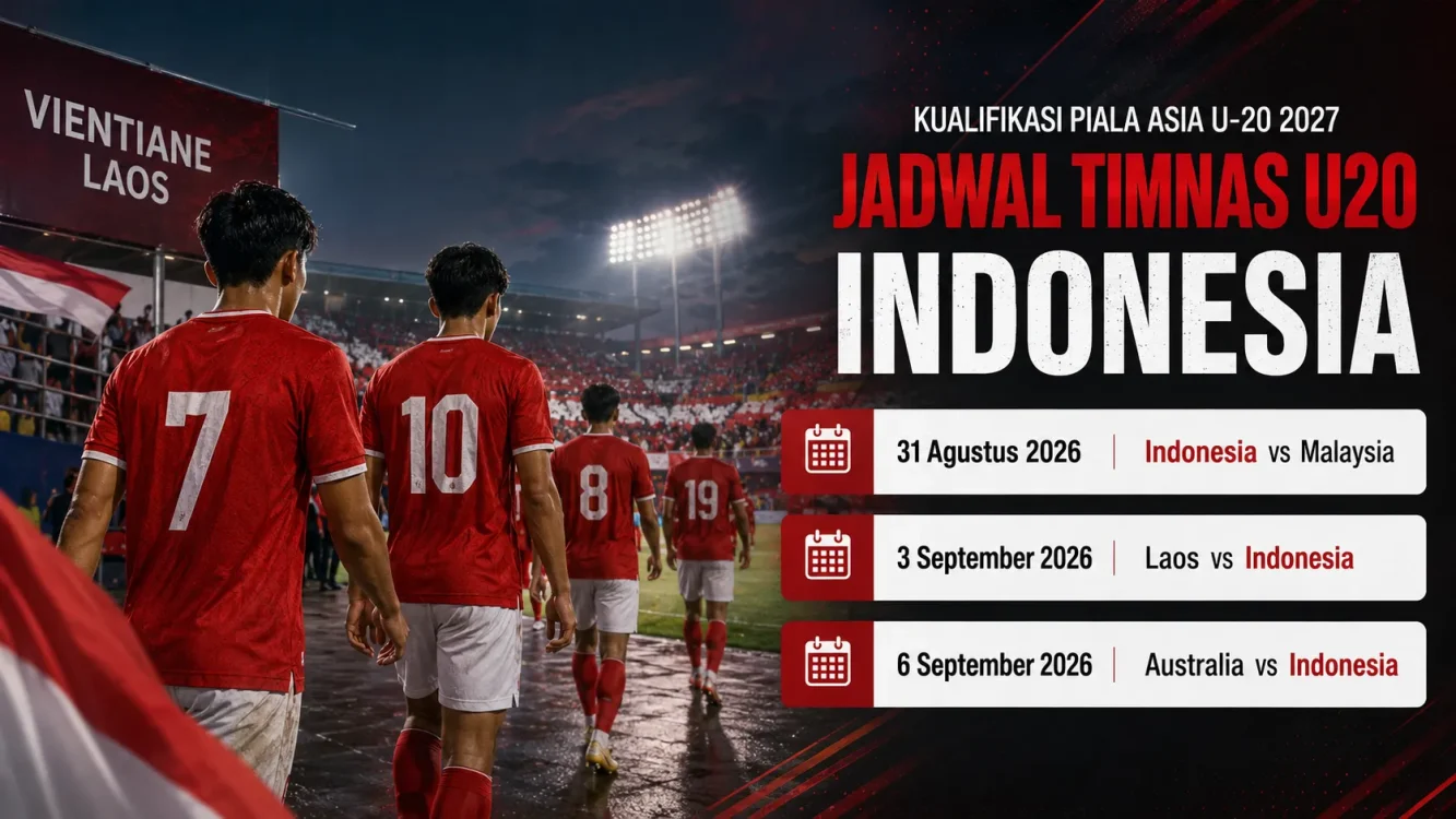 Jadwal Timnas U20 di Kualifikasi Piala Asia 2027, Ini Tiga Laga Garuda Muda