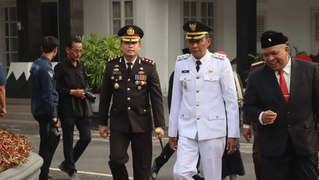 Kapolres Bantul Ajak Warga Jaga Soliditas dan Kamtibmas pada HUT ke-81 RI