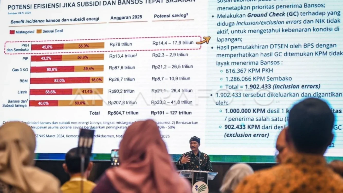 Pemerintah Satukan Data Sosial Ekonomi Lewat DTSEN, Targetkan Bantuan Lebih Tepat Sasaran