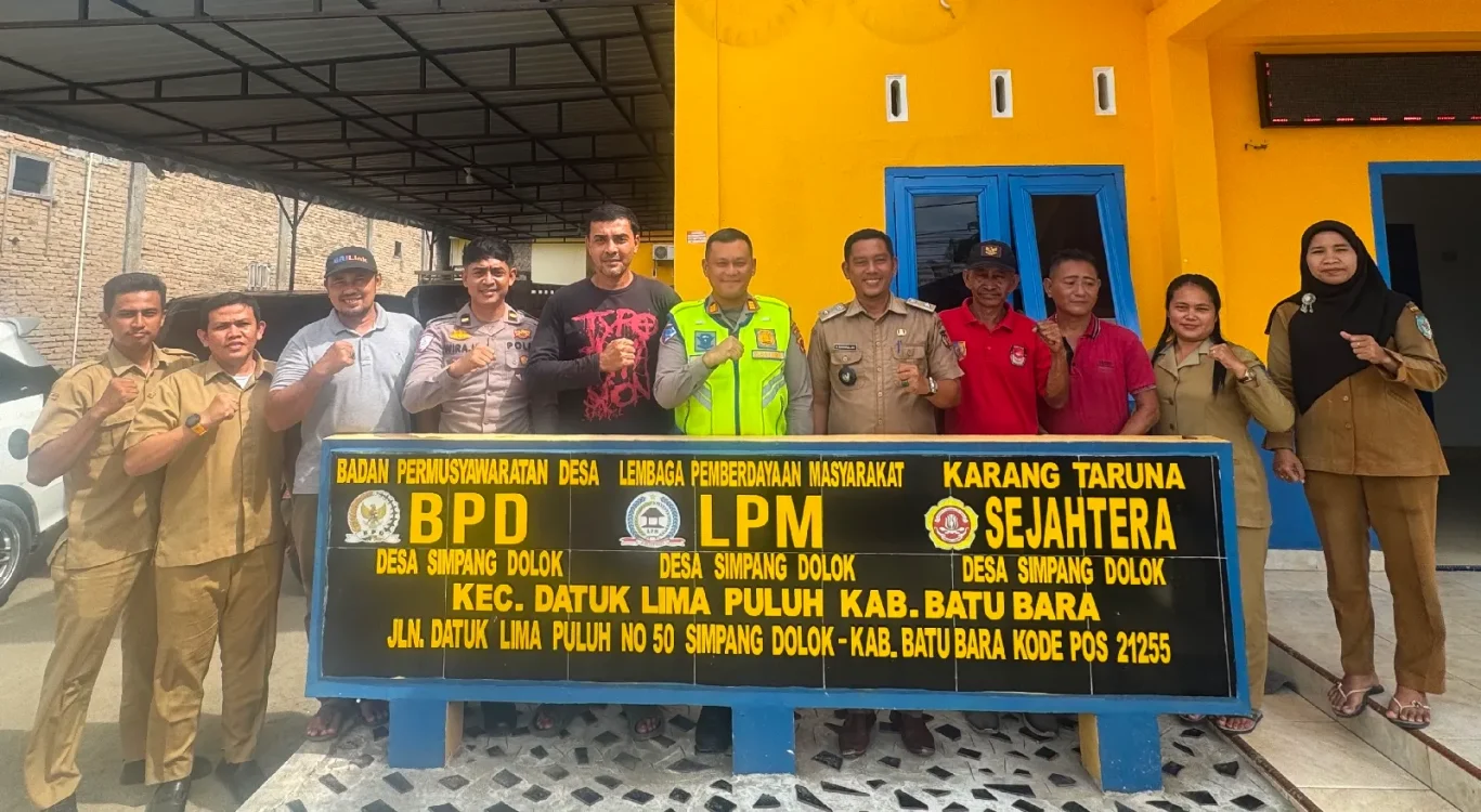 Perkuat Koordinasi dengan Tokoh Masyarakat, Satlantas Polres Batu Bara Gelar Polantas KARIB