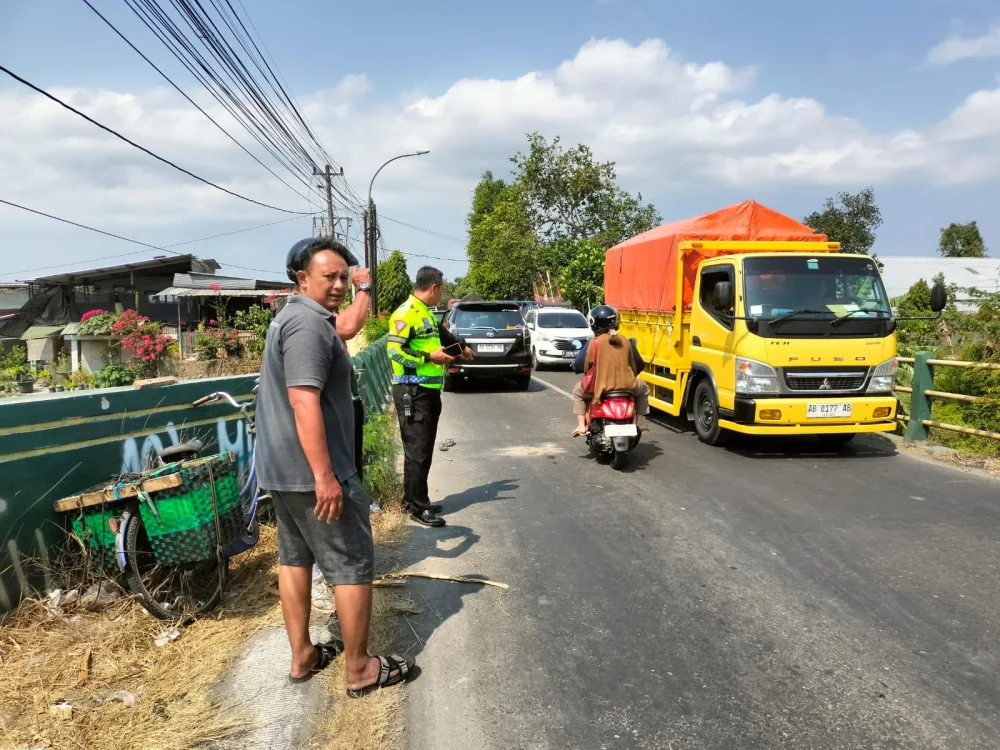 Pesepeda Tewas di Jembatan Miri Bantul, Polisi Ungkap Kronologi Kecelakaan